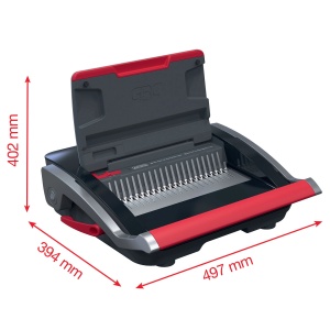 Aparat de legat cu inele din plastic GBC CombBind CB25 - Img 6