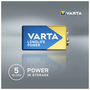 Baterie alcalina VARTA Longlife Power 9V - Img 3