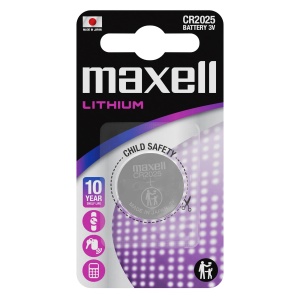 Baterie litiu buton 3V, CR2032 MAXELL