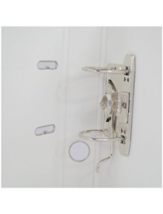 Biblioraft A4 plastifiat interior-exterior, 5 cm, alb, OPTIMA - Img 2