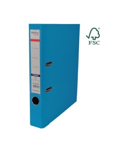 Biblioraft A4 plastifiat interior-exterior, 5 cm, blue, OPTIMA