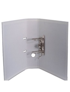 Biblioraft A4 plastifiat interior-exterior, 7.5 cm, alb, OPTIMA - Img 3