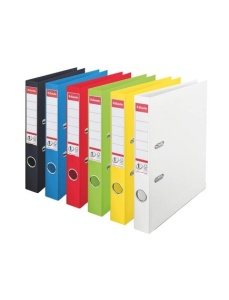 Biblioraft A4 plastifiat PP/PP, 5 cm, negru vivida, ESSELTE NO. 1 Power - Img 3