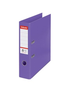 Biblioraft A4 plastifiat PP/PP, 7.5 cm, mov, ESSELTE NO. 1 Power