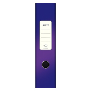 Biblioraft carton laminat, A4, 8 cm, mov, LEITZ WOW 180 - Img 3