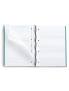 Caiet cu spirala A4, 80 file, dictando, lila, MIQUELRIUS Antibacterial - Img 2