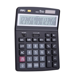 Calculator de birou 16 digiti DELI 39259