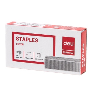 Capse 24/6, 1000 buc/cutie, DELI