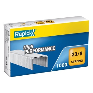 Capse strong 23/8, 1000 buc/cutie, RAPID