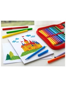 Carioci 12 culori/set 2021 FABER-CASTELL - Img 2