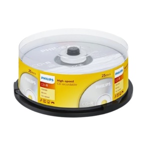 CD-R PHILIPS 25 buc./cutie, 700MB