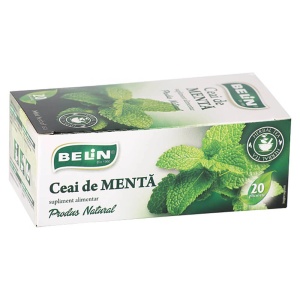 Ceai BELIN menta, 20 plicuri/cutie