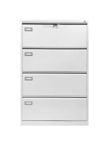Clasificator metalic dublu cu 4 sertare, 84x62x133 cm CEHA - Img 2