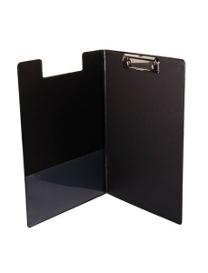 Clipboard dublu plastifiat, A4, negru, OPTIMA - Img 3