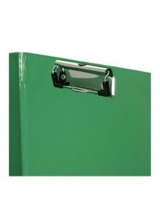Clipboard dublu plastifiat, A4, verde, OPTIMA - Img 2
