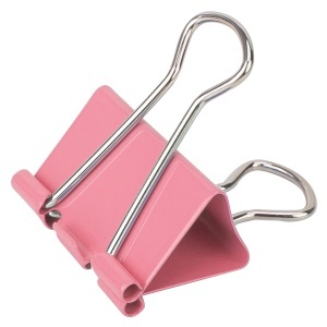 Clips color 32 mm, 24 buc./cutie, DELI - Img 3