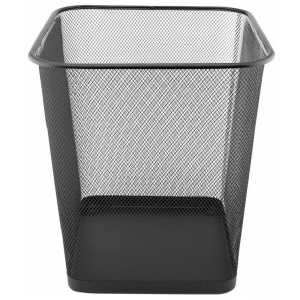 Cos pentru hartii, metalic, patrat, 18 l MESH