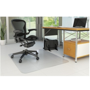 Covoras transparent protectie parchet/gresie, 150 x 120cm, Q-Connect