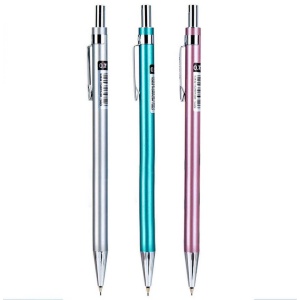 Creion mecanic 0,7mm, corp metal, U998 DELI