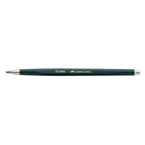 Creion mecanic 2 mm, HB, verde, FABER-CASTELL, TK 9400 - Img 2