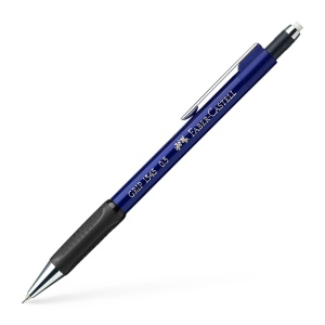 Creion mecanic, varf 0.5 mm, corp plastic, albastru, Grip 1345 FABER-CASTELL - Img 2