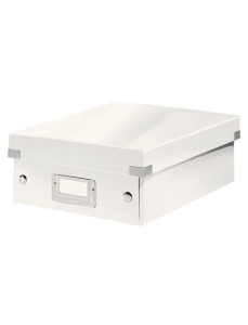 Cutie organizare mica, 220x100x280 mm, alb, LEITZ WOW Click&Store