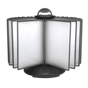 Display birou cu 30 buzunare A4, rotativ, AIDATA - Img 2