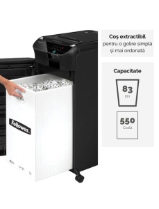 Distrugator documente automat FELLOWES AutoMax 550C - Img 6