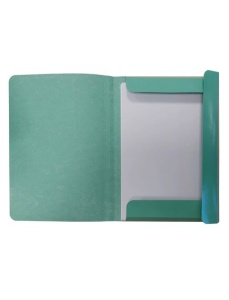Dosar carton color plic, 300 g/mp, 50 buc/set, verde, PAPERLAND - Img 2