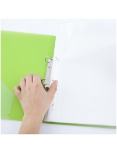 File protectie transparente, 50 microni, 100 buc/set, D.RECT - Img 4