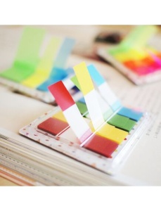 Film index autoadeziv, 45x12 mm + 45x25 mm transparent neon, STICK'N Pop-up Lite - Img 2