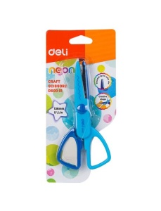 Foarfeca copii, cu model, 13.5 cm, DELI Zig-Zag - Img 4
