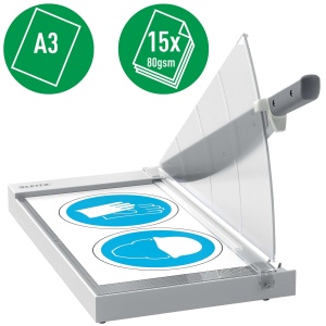 Ghilotina hartie A3 LEITZ Office Precision, 15 coli - Img 2