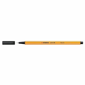 Liner 0,4 mm, negru, STABILO Point 88