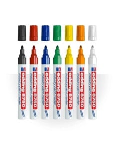Marker cu vopsea industrial, 2-4 mm, negru, EDDING 8750 - Img 2