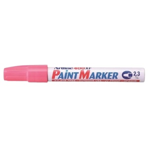Marker cu vopsea, varf 2-3 mm, roz, ARTLINE 400XF