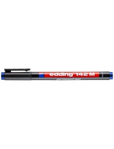 Marker permanent OHP, varf 1 mm, negru, EDDING 142 M - Img 3