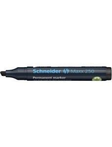 Marker permanent, varf tesit 2-7 mm, negru, SCHNEIDER Maxx 250 - Img 2
