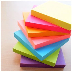 Notes autoadeziv 76x76 mm, 100 file, galben neon, STICK'N - Img 3