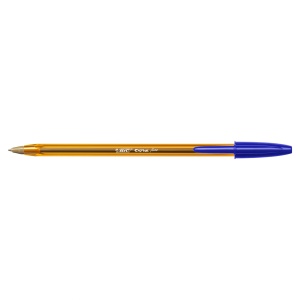 Pix fara mecanism, 0.8 mm, albastru, BIC Cristal Fine