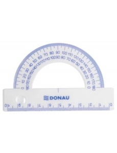 Raportor 10 cm, 180 grade, DONAU