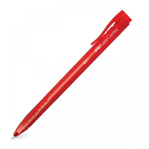 Roller cu gel, varf 0.7 mm, rosu, RX7 FABER-CASTELL