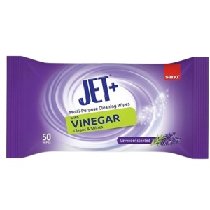 Servetele umede universale SANO Jet cu otet, 50 buc/pachet