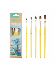Set 5 pensule drepte par natural, Memoris-Precious