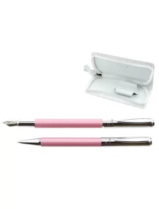 Set cadou stilou si pix, roz, SE272 DACO