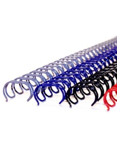 Spire metalice pentru indosariere 8 mm, alb, 100 buc/cutie