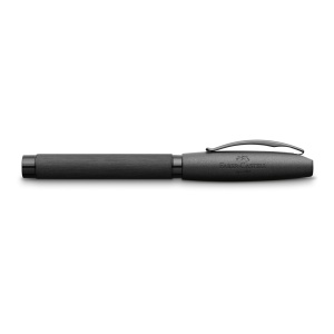Stilou, penita fina, corp aluminiu, negru, Essentio FABER-CASTELL - Img 3