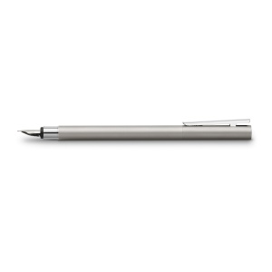 Stilou, penita fina, metal mat, FABER-CASTELL Neo Slim - Img 2