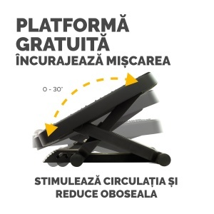 Suport ergonomic pentru picioare Pro Series Ultimate Fellowes - Img 4