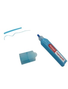 Textmarker fluorescent, varf 1-4 mm, albastru, OPTIMA 720